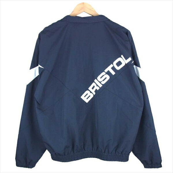 F.C.R.B. エフシーアールビー FCRB-180014 STAND COLLAR BLOUSON スタンドカラー ブルゾン ジャケット ネイビー系 L【中古】