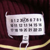 MAISON MARGIELA メゾンマルジェラ 19AW S51CU0043 バック スリット ウール チュニック ドレス ニット エンジ系 M【新古品】【未使用】【中古】
