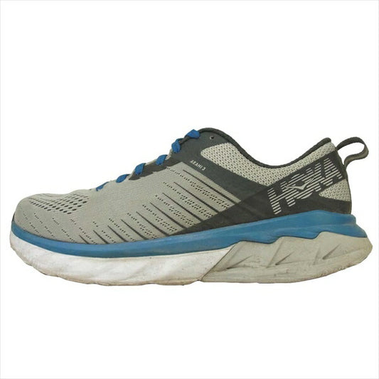HOKA ONE ONE ホカ オネオネ M ARAHI 3 ベトナム製 スニーカー グレー系 26cm グレー系 26cm【中古】