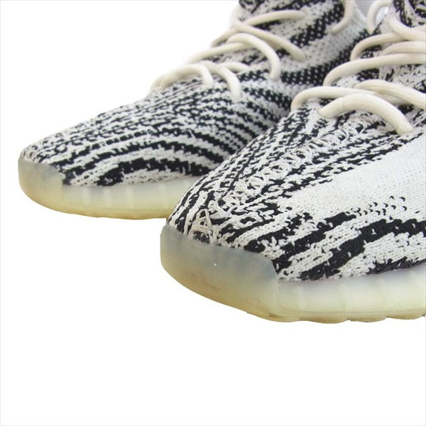 adidas アディダス CP9654 イージーブースト YEEZY BOOST 350 V2 ZEBRA ゼブラ スニーカー ホワイト系 ブラック系 27cm【中古】