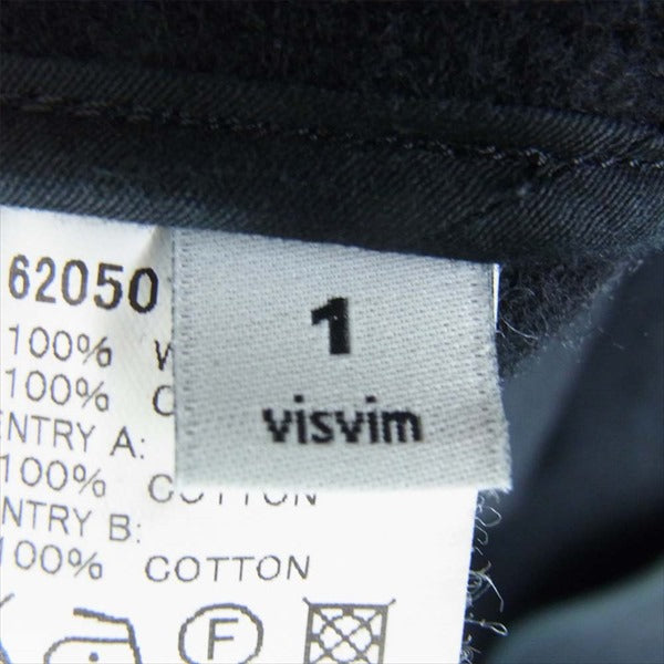 VISVIM ビズビム 16AW 0116205013012 COMMODORE COAT コモドア ダッフル コート ブラック系 １【美品】【中古】