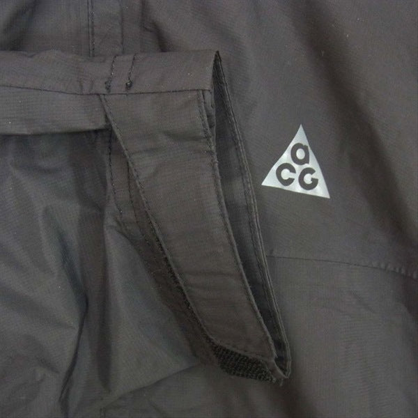 NIKE ACG ナイキ エーシージー FIT STORM フーディー マウンテンパーカー ナイロンジャケット ブラック系 S【中古】
