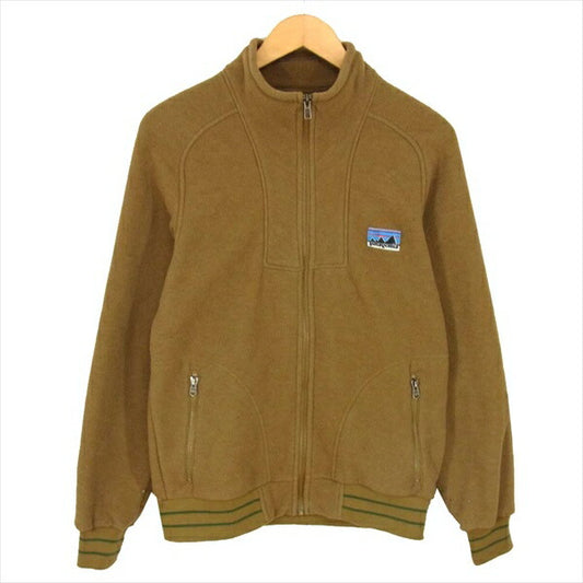 patagonia パタゴニア 09年 デカタグ 復刻 ジップアップ フリース ジャケット ブラウン系 ブラウン系 S【中古】