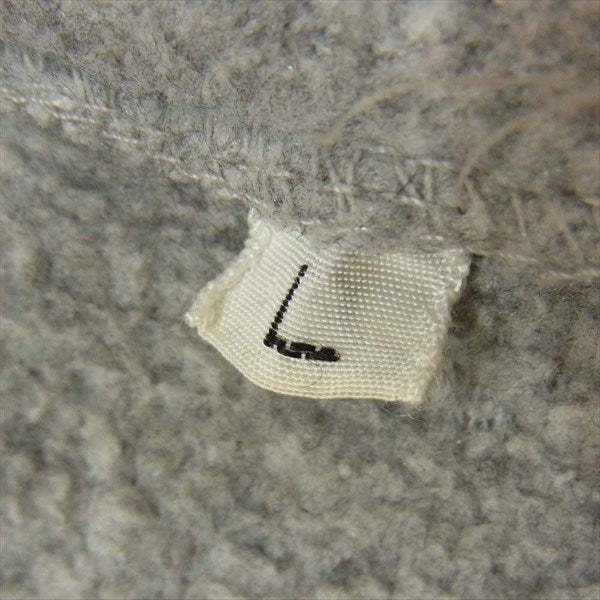 patagonia パタゴニア デカタグ ヴィンテージ 当時物 ジップアップ フリース ジャケット グレー系 L【中古】