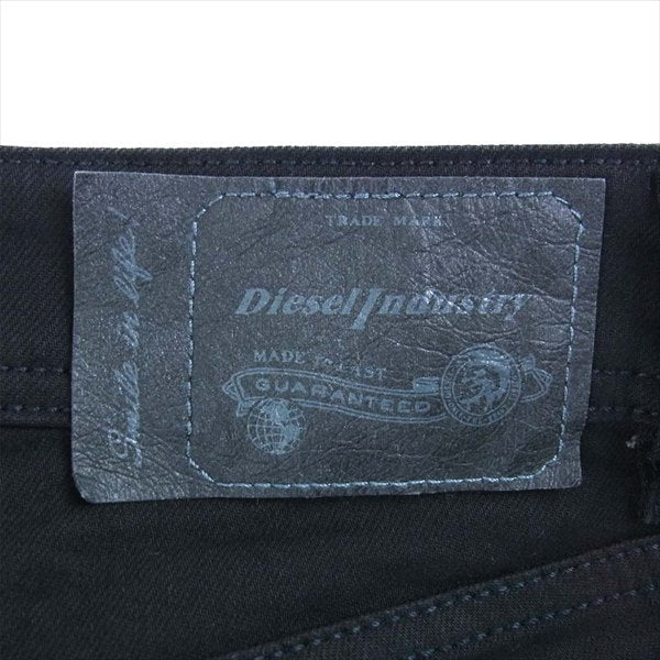 DIESEL ディーゼル Sleenker ブラック ストレッチ スキニー デニム レディース パンツ ブラック系 W28【美品】【中古】
