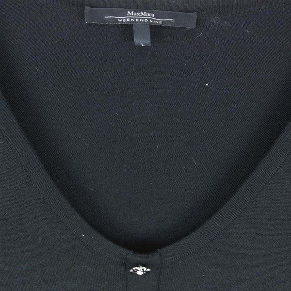 MAX MARA マックスマーラ 53260613080 weekend ウール ニット レディース ワンピース ブラック系 L【中古】