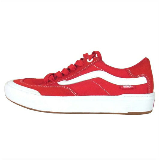 VANS バンズ 721454 オーセンティック ローカット スポーツシューズ スニーカー レッド系 26cm【美品】【中古】