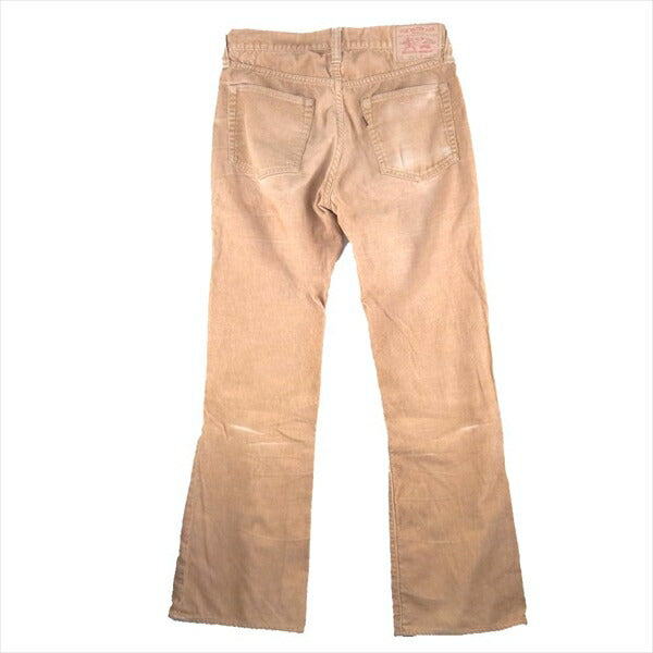 JOE McCOY ジョーマッコイ 989 コーデュロイ パンツ ライトブラウン系 W31【中古】