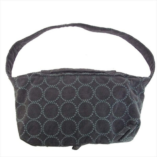 mina perhonen ミナペルホネン tambourine タンバリン 刺繍 ショルダーバッグ レディース バッグ チャコール系【中古】