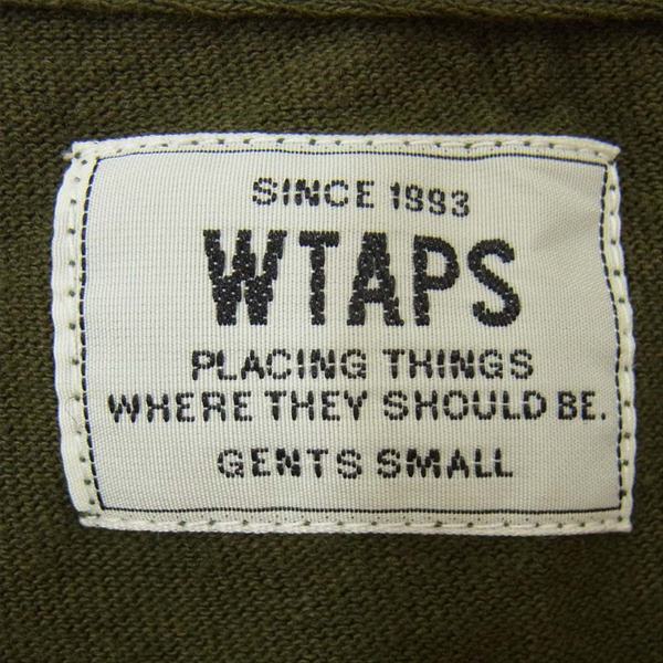 WTAPS ダブルタップス 16AW long lide ロンTシャツ 長袖 カットソー カーキ(オリーブグリーン)系 S【中古】