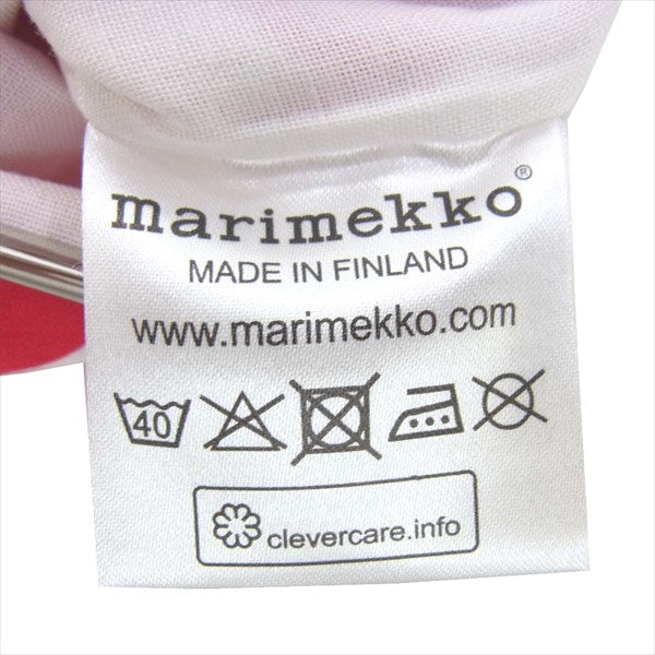 marimekko マリメッコ がま口 ポーチ レディース バッグ レッド系 レッド系【美品】【中古】