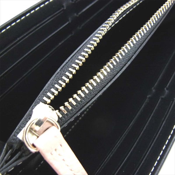 ヴァジック ROUND ラウンド ジップ 長財布 レディース 財布 ピンク系【美品】【中古】