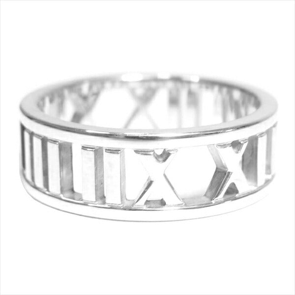 TIFFANY&Co. ティファニー アトラス オープン レディース リング シルバー 14.5号【美品】【中古】