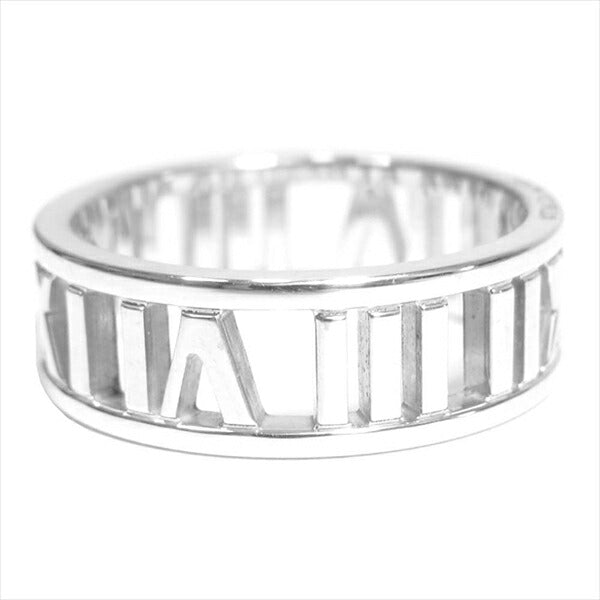TIFFANY&Co. ティファニー アトラス オープン レディース リング シルバー 14.5号【美品】【中古】