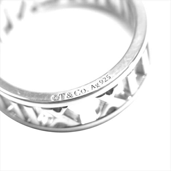 TIFFANY&Co. ティファニー アトラス オープン レディース リング シルバー 14.5号【美品】【中古】