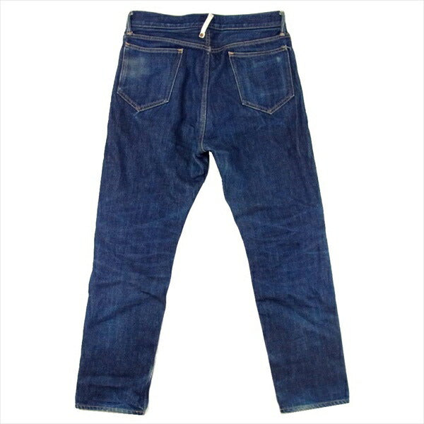 ベドウィン 10L ストレート コットン 日本製 無地 デニム パンツ インディゴブルー系 インディゴブルー系 2【中古】