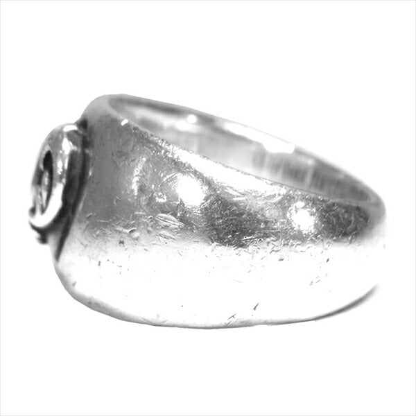CHROME HEARTS クロムハーツ（原本無） HEART IN BAND ハート イン バンド 指輪 リング シルバー #18【中古】
