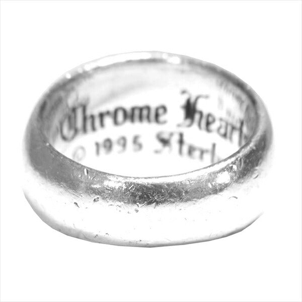 CHROME HEARTS クロムハーツ（原本無） HEART IN BAND ハート イン バンド 指輪 リング シルバー #18【中古】