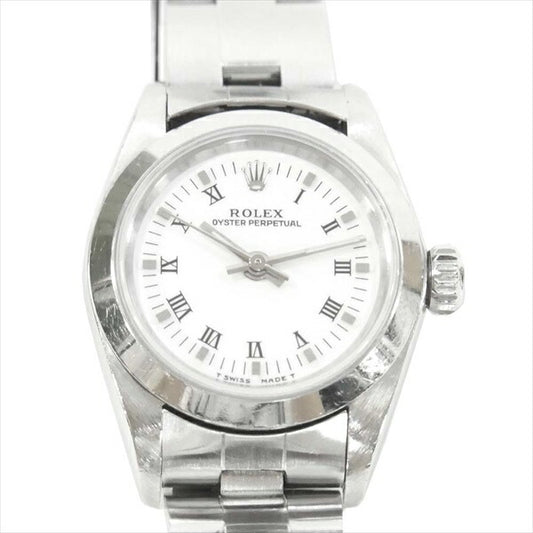 ROLEX ロレックス U580322-R1 oyster perpetual オイスター パーペチュアル 時計 ウォッチ シルバー【中古】