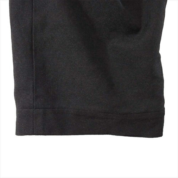 BLACK COMME des GARCONS ブラックコムデギャルソン 1A-P002 カッティング エステル 縮絨 パンツ 黒系 S【美品】【中古】