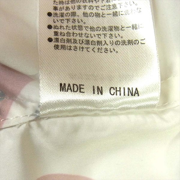 ウィンダンシー WDS-SH-01 WDS rhombus-pattern Open coller shirt 総柄 オープンカラー 半袖シャツ ホワイト系 M【新古品】【未使用】【中古】