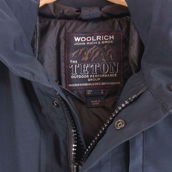 WOOLRICH ウールリッチ WOCPS-2783 Stand Up Jacket GORE-TEX スタンド アップ ジャケット インナー ダウン ゴアテックス ジャケット ネイビー系 USA S【新古品】【未使用】【中古】