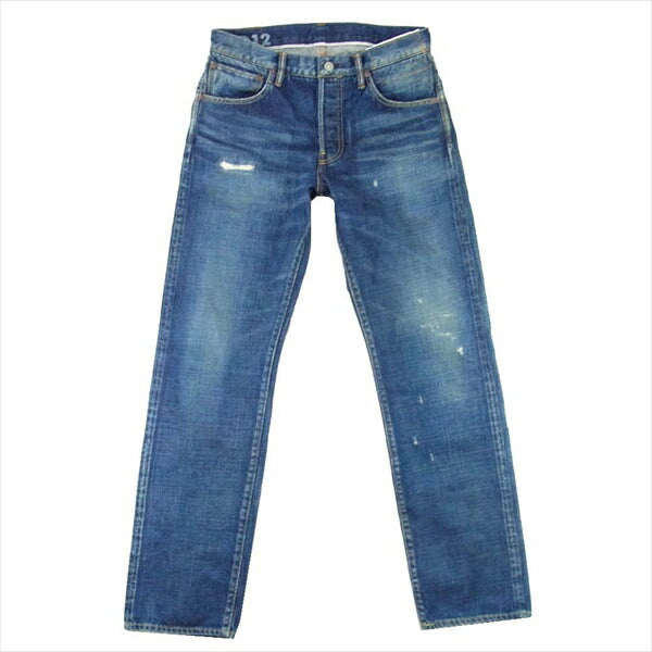 VISVIM ビズビム 0119105005024 19SS SOCIAL SCULPTURE 13 DAMAGED-12 ソーシャルスカルプチャー デニム パンツ インディゴブルー系 W30【中古】