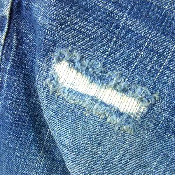 VISVIM ビズビム 0119105005024 19SS SOCIAL SCULPTURE 13 DAMAGED-12 ソーシャルスカルプチャー デニム パンツ インディゴブルー系 W30【中古】