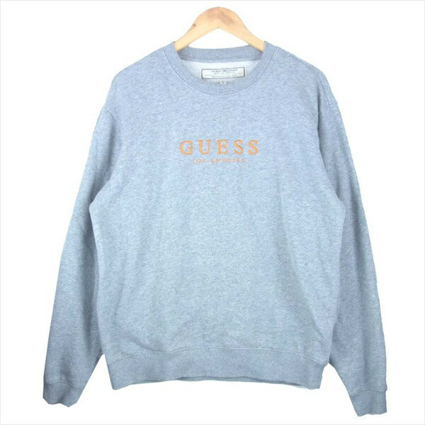 Guess ゲス CL900115 307914 裏起毛 クルー ネック スウェット グレー系 M【中古】