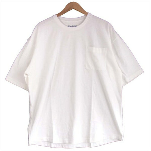 WHITE MOUNTAINEERING ホワイトマウンテニアリング WR2071501 wardrobe OVERSIZED オーバーサイズ Tシャツ 白系 4【極上美品】【中古】
