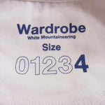 WHITE MOUNTAINEERING ホワイトマウンテニアリング WR2071501 wardrobe OVERSIZED オーバーサイズ Tシャツ 白系 4【極上美品】【中古】