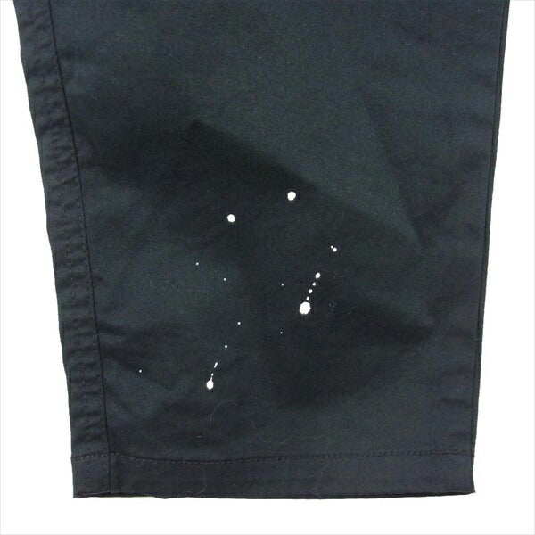 uniform experiment ユニフォームエクスペリメント UE-200016 20SS Carrot FIT DRIPPING CHINO PANTS ドリッピング チノ パンツ 黒系 4【美品】【中古】
