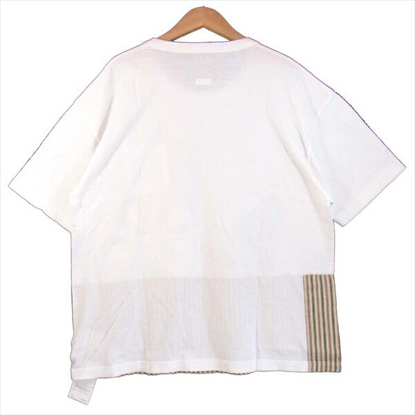 VISVIM ビズビム 120105010027 JUMBO TEE S/S COLLAGE カレッジ ジャンボ 半袖 Tシャツ 白系 4【美品】【中古】
