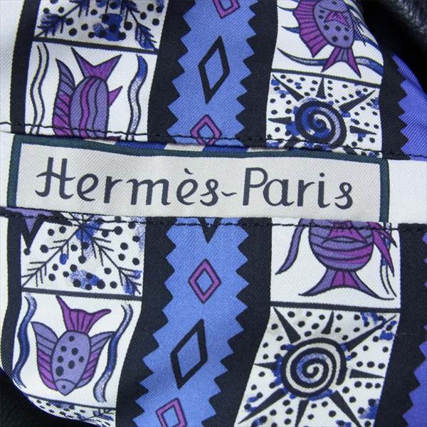 CHROME HEARTS クロムハーツ（原本無） JJ DEAN JJディーン 裏地 エルメス ジャケット ブラック系 S【中古】