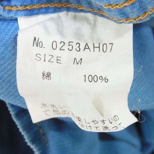 HYSTERIC GLAMOUR ヒステリックグラマー 0253AH07 ウエスタン シャツ コーデュロイ 長袖シャツ 水色系 M【中古】