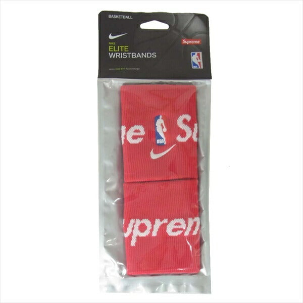 Supreme シュプリーム Nike NBA Wristbands ナイキ リストバンド レッド系 レッド系【新古品】【未使用】【中古】