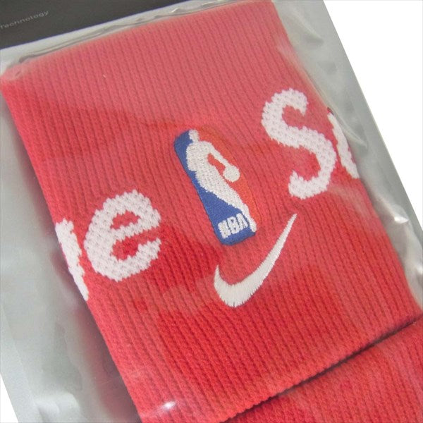 Supreme シュプリーム Nike NBA Wristbands ナイキ リストバンド レッド系 レッド系【新古品】【未使用】【中古】