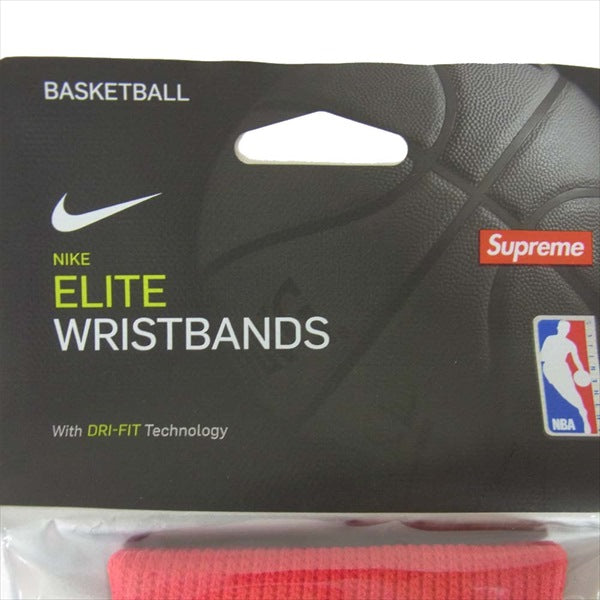 Supreme シュプリーム Nike NBA Wristbands ナイキ リストバンド レッド系 レッド系【新古品】【未使用】【中古】
