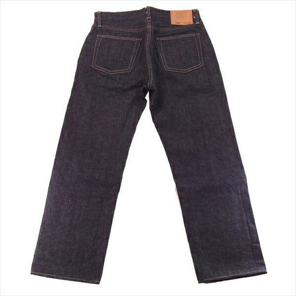 The REAL McCOY'S ザリアルマッコイズ MP17051 001XX ボタンフライ ストレート デニム パンツ ワンウォッシュ インディゴブルー系 W31【美品】【中古】