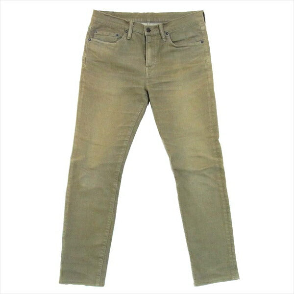 HYSTERIC GLAMOUR ヒステリックグラマー 0263AP08 USED加工 スリム パンツ カーキ(オリーブグリーン)系 W30【中古】