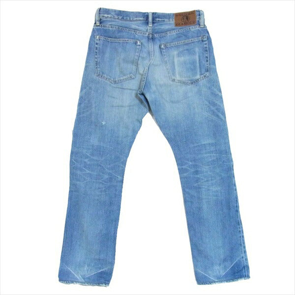 HYSTERIC GLAMOUR ヒステリックグラマー 0241AP16 SP加工NEW COWBOY デニム パンツ インディゴブルー系 W30【中古】