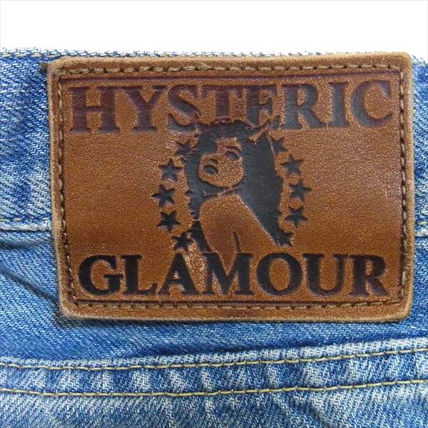 HYSTERIC GLAMOUR ヒステリックグラマー 0241AP16 SP加工NEW COWBOY デニム パンツ インディゴブルー系 W30【中古】