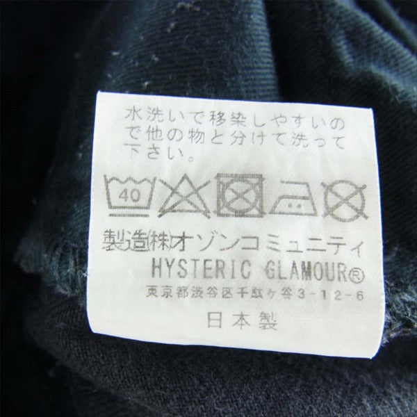 HYSTERIC GLAMOUR ヒステリックグラマー 02171AP07 パンツ  ブラック系 30【中古】