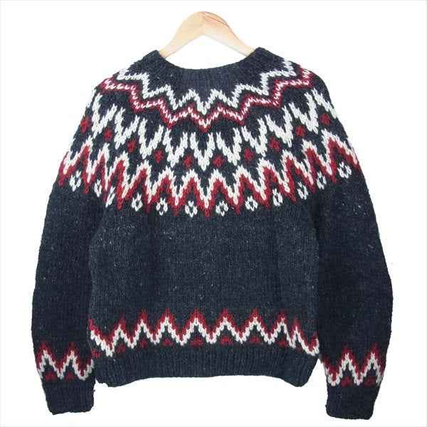 HYSTERIC GLAMOUR ヒステリックグラマー 0263NS12 WARREN SCOTT アラスカ ニット ダークグレー系 M【中古】