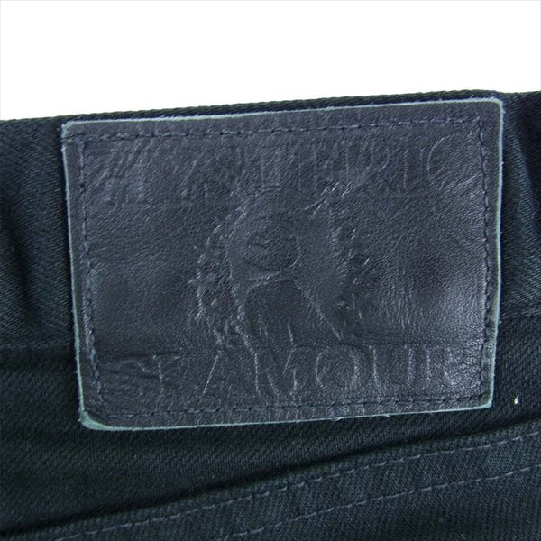 HYSTERIC GLAMOUR ヒステリックグラマー 0241AP20 スタッズ パンツ 黒系 31【中古】