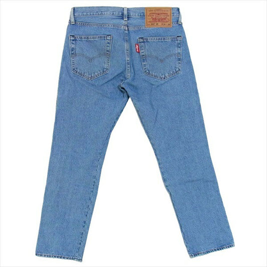 Levi's リーバイス 501 サイドロゴ スリムテーパード ジーンズ  L28 ライン デニム パンツ ブルー系 ブルー系 W30【中古】