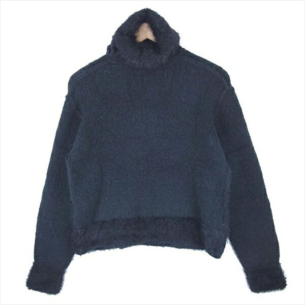 HYSTERIC GLAMOUR ヒステリックグラマー 05183NS03 フェザー×ループヤーン プルオーバー レディース ニット ブラック系 FREE【中古】