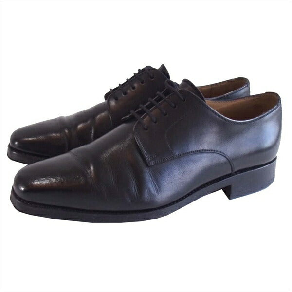 ヤンコ 104837 メンズ ストレートチップ レザー シューズ ビジネスシューズ 黒系 5【中古】