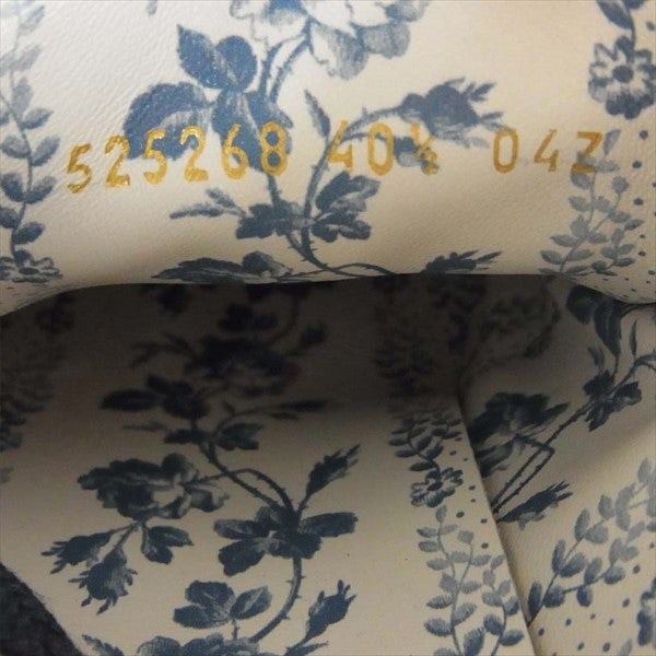 GUCCI グッチ 525268 ACE エース スニーカー ブラック系 40  1/2【中古】
