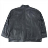 PORTER CLASSIC ポータークラシック LEATHER CHINESE JACKET ホースハイド レザー チャイニーズ チャイナ ジャケット ブラック系 3【中古】